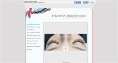 Desktop Screenshot of eyelash-extensions-hawaii.com
